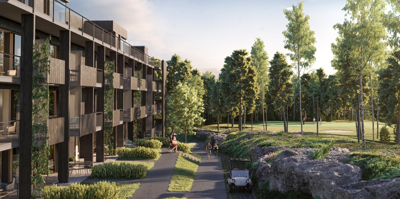 Veidekke builds for Fredensborg Fritid.