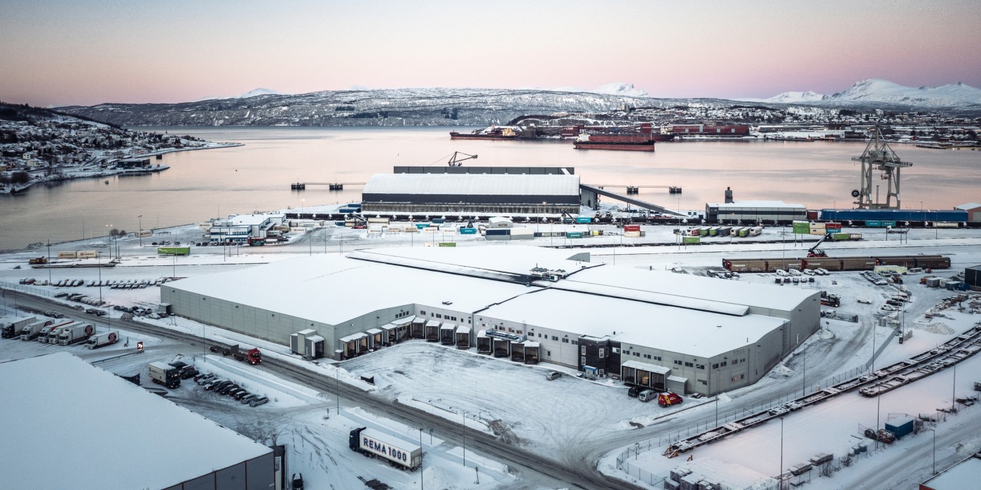 Logistea divests property at Skarvenesveien 3 in Narvik.