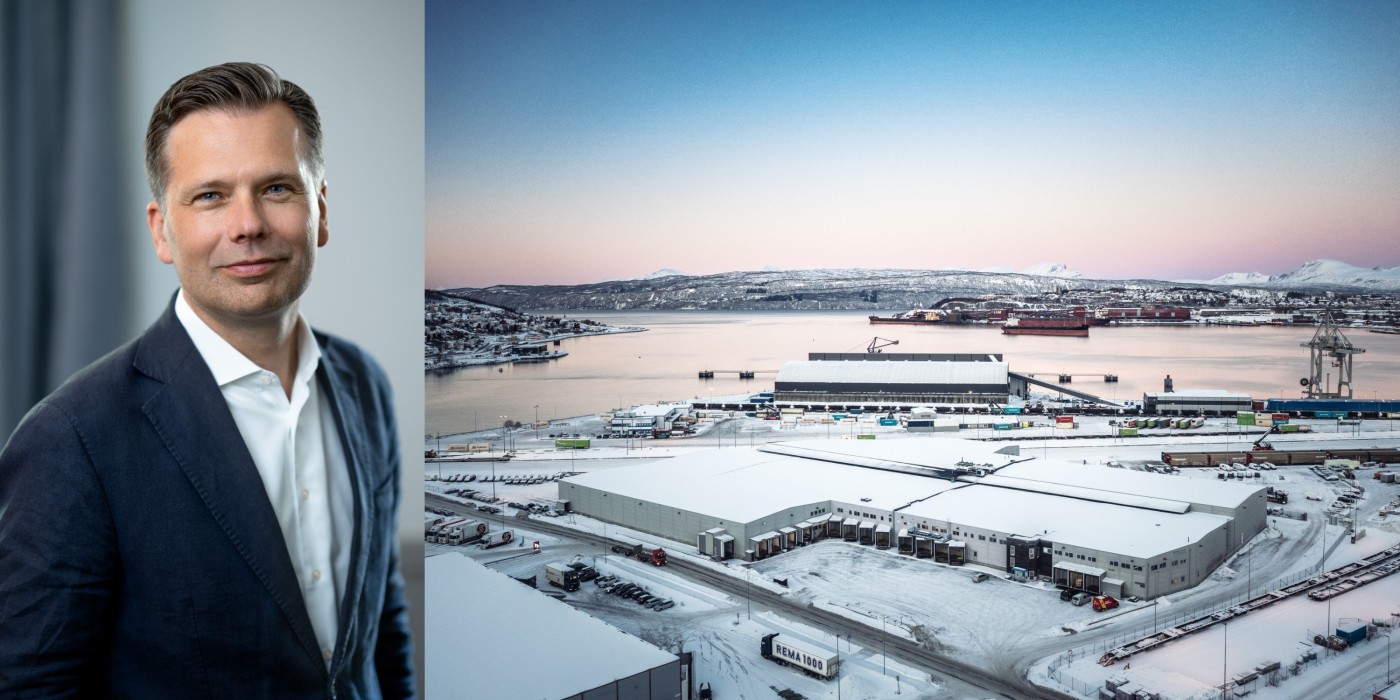 Anders Nordvall and the property divested in Narvik.