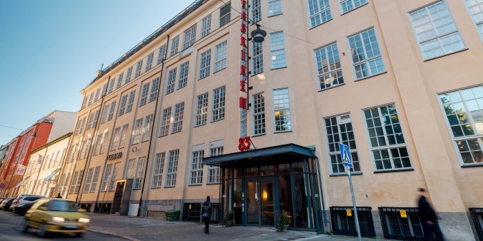 The property Tobaksfabriken (The Tobacco Factory) in Stockholm.