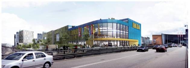 Ikea has purchased land centrally in Copenhagen and plans to construct a 37,000 sqm department store.