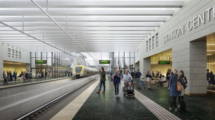 NCC will build the central station. 
