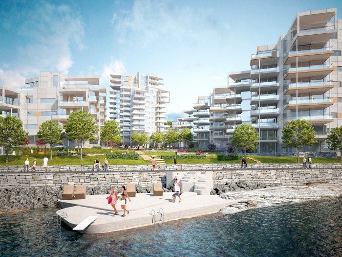 Peab builds apartments in Ålesund.