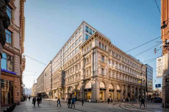 BlackRock Real Assets’ Eurozone property fund acquires asset in Helsinki.