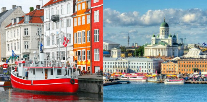 Copenhagen and Helsinki were popular among international investors last year.