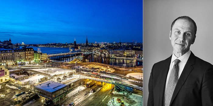 Joen Siggelin sees more and more interest in the Swedish property market.