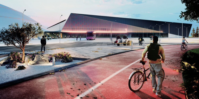 Peab builds sports complex in Oulu.