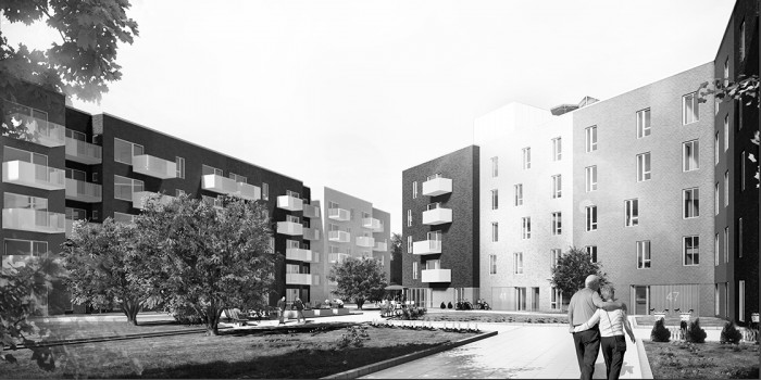 PFA builds large elder care home in Odense.