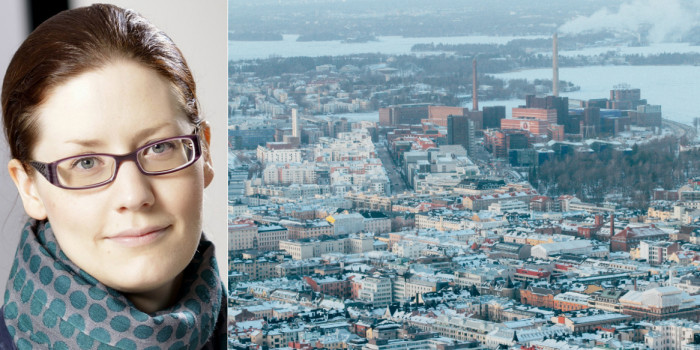 Liisa Salmela, Communications Manager at Skanska Finland.