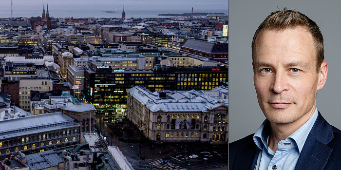 Juhani Erke, ad of Capman Real Estate Finland, sees lots of investment opportunities in Helsinki.