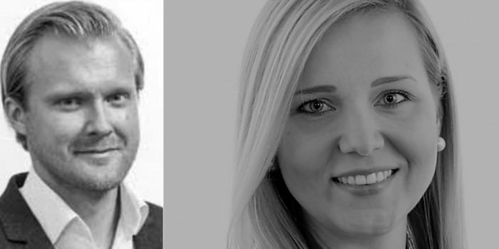 Kimmo Ahonen and Emilia Riikonen, CEO at Trevian Funds AIFM.