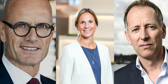 Three of the profiles who have landed top jobs in the Nordic real estate market during H2, 2019.
