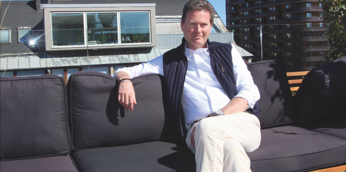 Patrik Hall, CEO of Heimstaden.