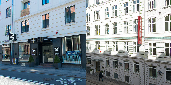 First Hotel Mayfair and First Hotel Twentyseven in Copenhagen.