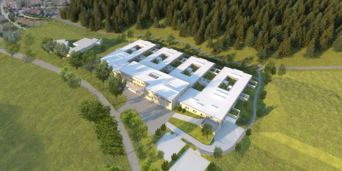 Skanska builds new psychiatric hospital in Kristiansand.