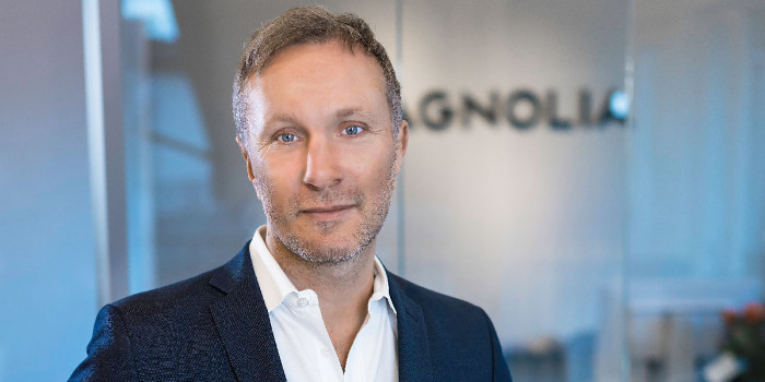 Fredrik Lidjan, CEO of Magnolia Bostad.