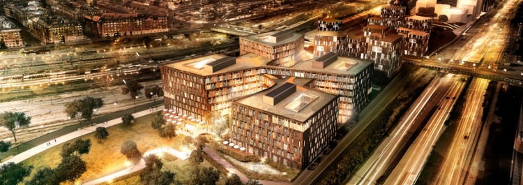 A 40,000 sqm office building is to be built in Copenhagen.