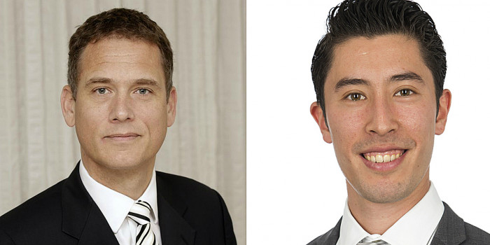 Patrik Andersson, Brunswick Real Estate, and Alexander Thams, Pictet Alternative Advisors.
