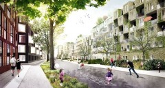 Ny Valby will have about 2,000 apartments.