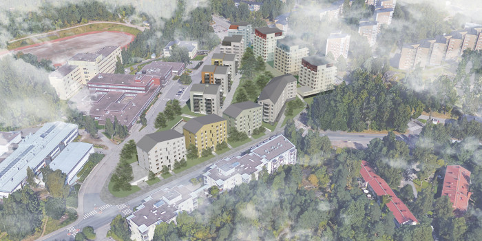 NCC has secured a large residential deal in Helsinki.