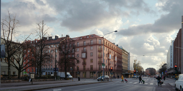 Balder builds apartments in Östermalm.