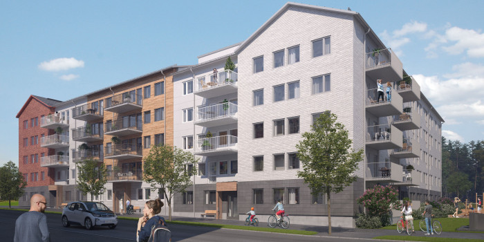 Bonava sells 83 rental apartments in Umeå.