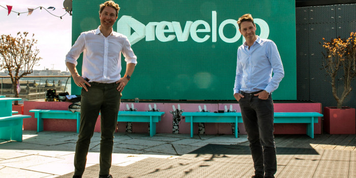 Thomas Sipos, CEO of Revelop, and Anders Sylvén, CFO.