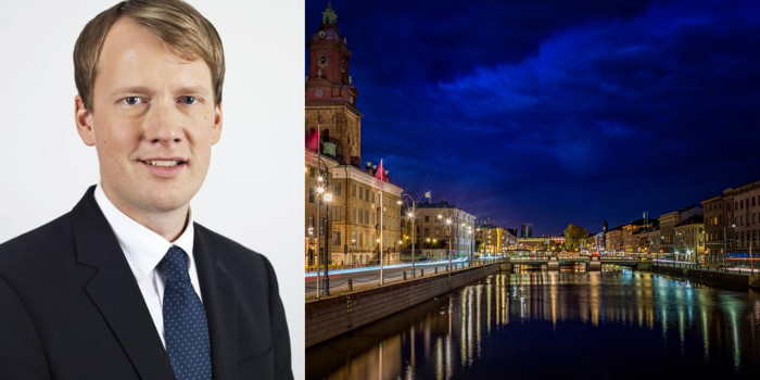 Daniel Andersson, Head of Acquisitions Niam Sweden, and Gothenburg city.
