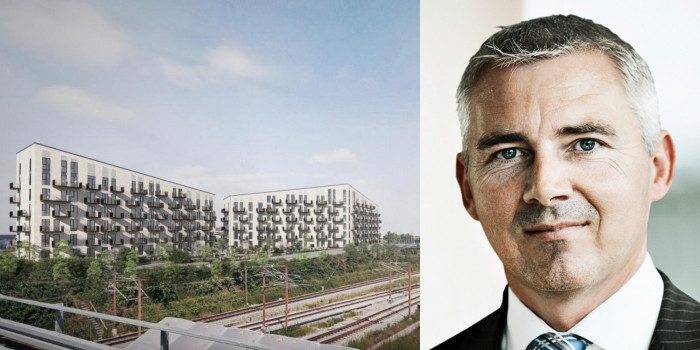 Standby Høje will contain 289 apartments. Flemming Joseph Jensen, CEO of Balder Denmark, tells Nordic Property News about the project and future investment targets.