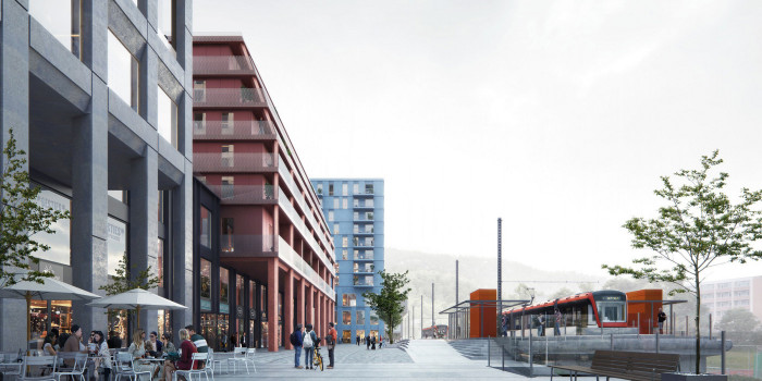 Vision of the new Oasen in Bergen.