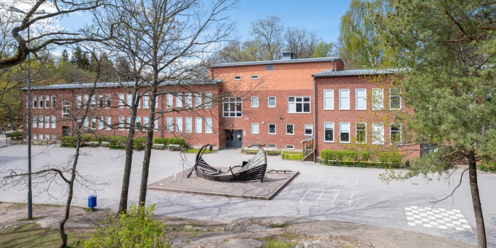 Västerholmsskolan, one of the concerned schools.