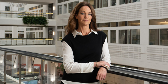 Lena Boberg, CEO of Alecta Fastigheter.