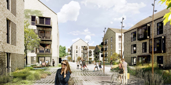 Vision of the residential area in Odense.