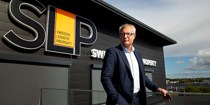 Peter Strand, CEO of Swedish Logistic Property.