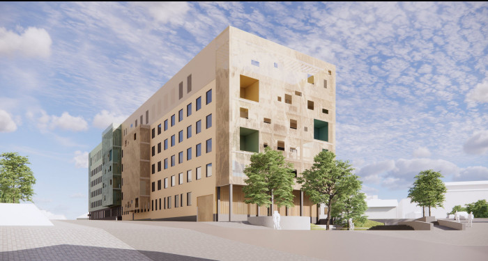 Skanska builds hospital building in Turku.