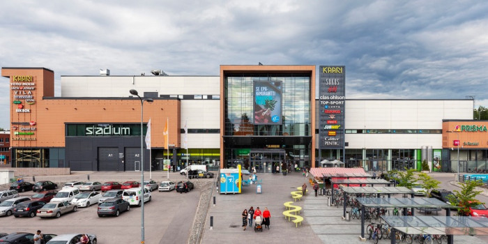 Kaari Shopping Centre in Helsinki.