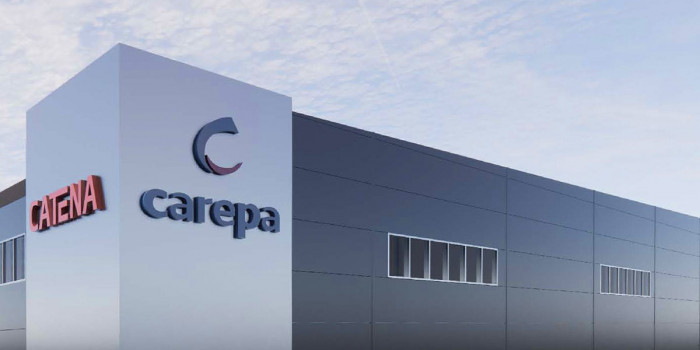 Catena builds a new logistics facility for Carepa in Ängelholm.