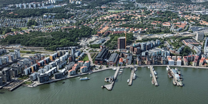 Balder are one of three developers looking to add residential buildings to the Sannegården area in Hisingen, Gothenburg.