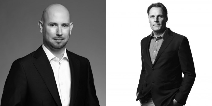 Victor Persson, CEO of Doxa, and Ola Serneke, founder of Serneke and CEO of Serneke Invest.