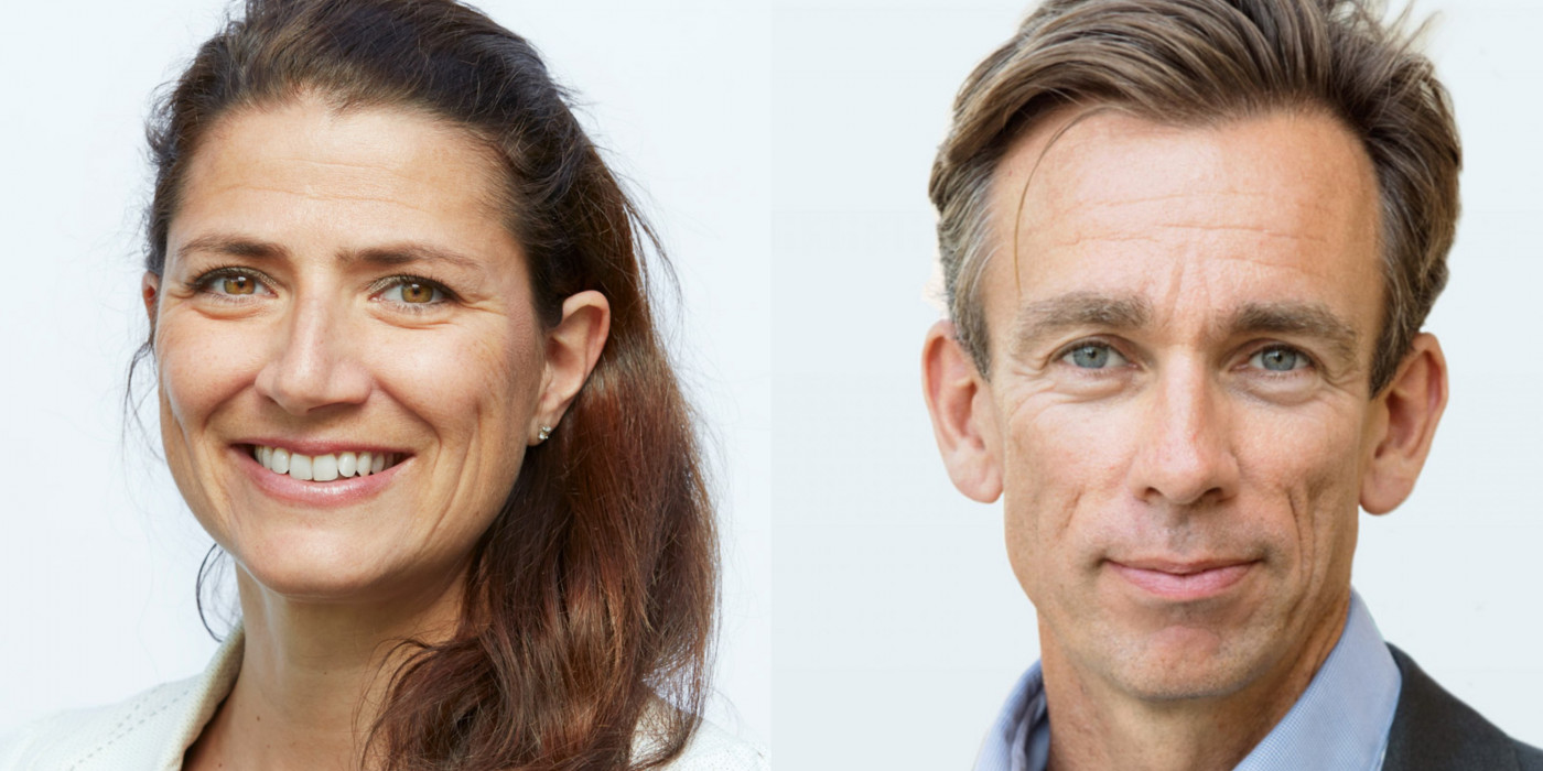 CEO Sonja Horn and CFO Anders Olstad.
