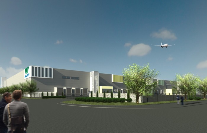 The new logistics centre in Vantaa.
