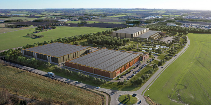 Peab builds logistics facilities in Helsingborg.