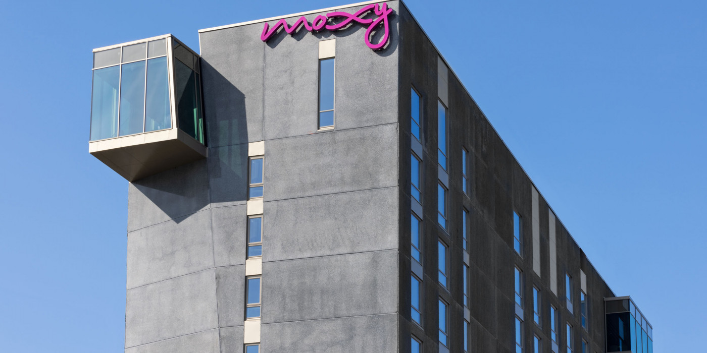 The Moxy hotel in Tromsø.