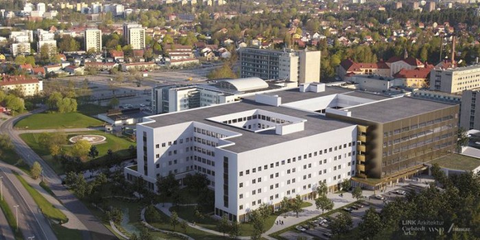 New emergency hospital in Västerås.