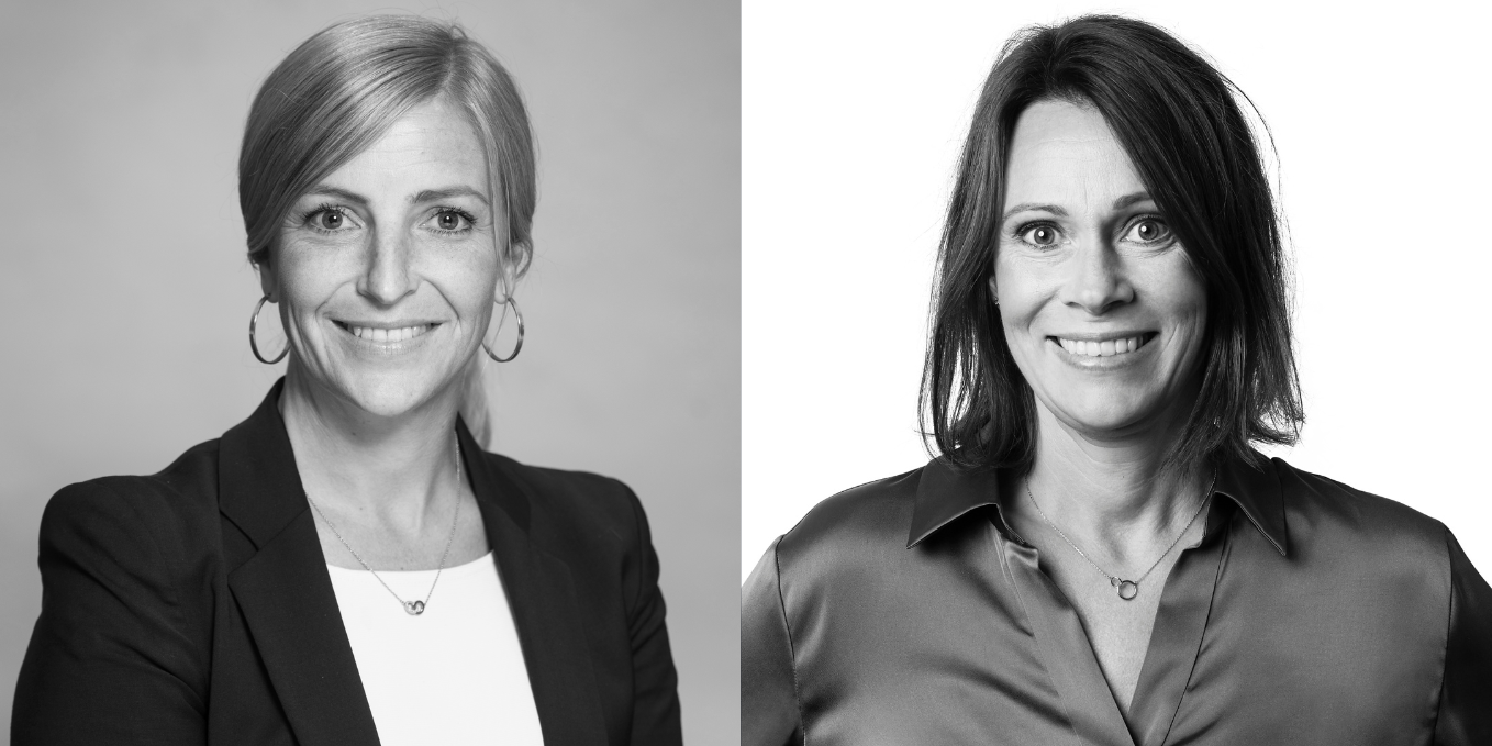 Linda Flydén, Head of Sustainability Nordics, and Catharina Gorthon, Head of Marketing and Communications Nordics.