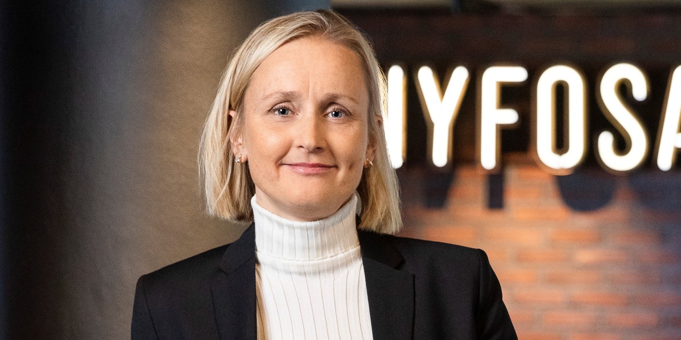Stina Lindh Hök, CEO of Nyfosa.
