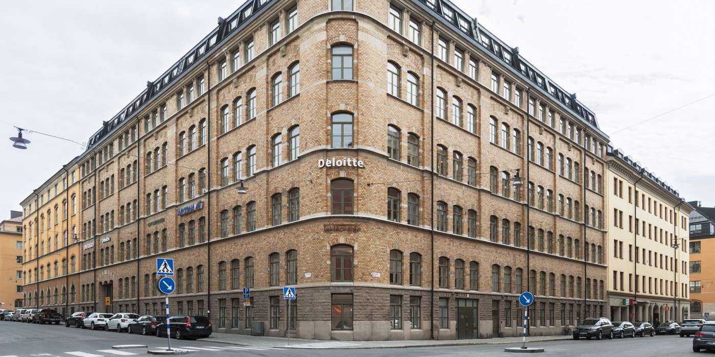 The Kv Taktäckaren block in Stockholm.