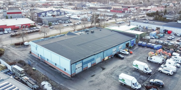 Areim acquires eight light industrial properties in Västerås.