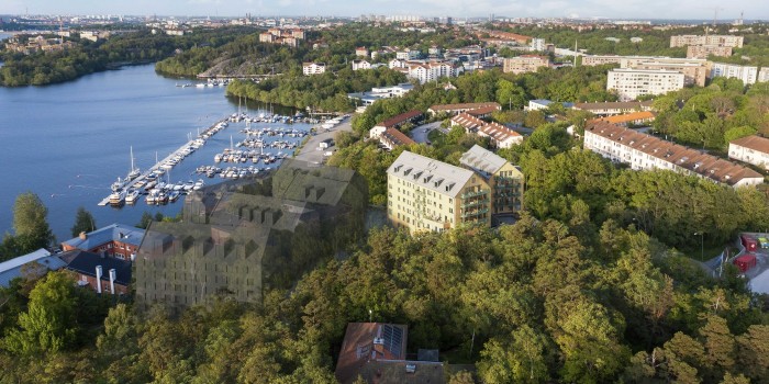 The project Lilla Häll in Hägersten, Stockholm.